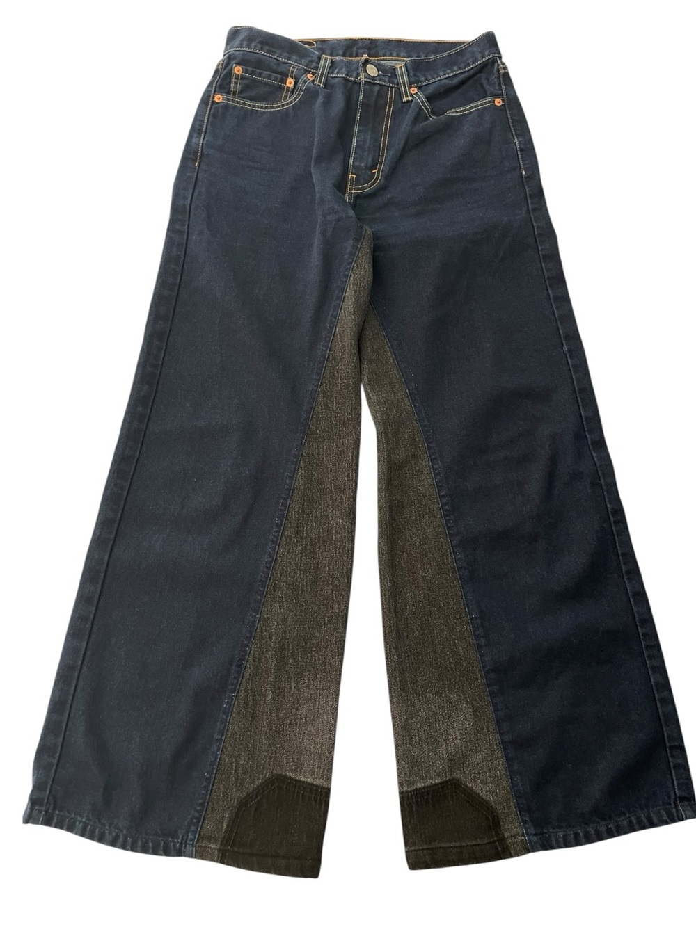Levi’s Women’s W30 L30 Dark Wash Wide Leg High Rise Jeans